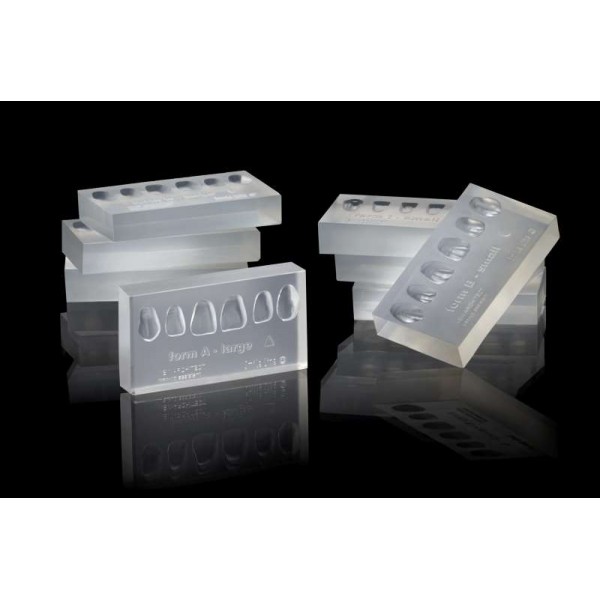 αισθητικη οδοντιατρικη - βοηθητικα ειδη ρητινων - εμφρακτικα - Anterior silicone moulds set of 8 pcs Προϊόντα